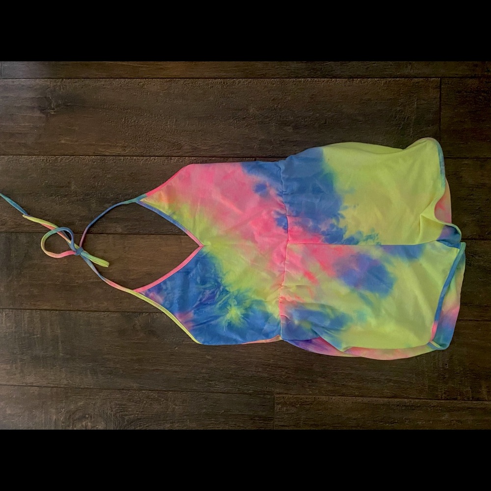 Tie dye romper